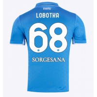 Fotbalové Dres SSC Napoli Stanislav Lobotka #68 Domácí 2024-25 Krátký Rukáv